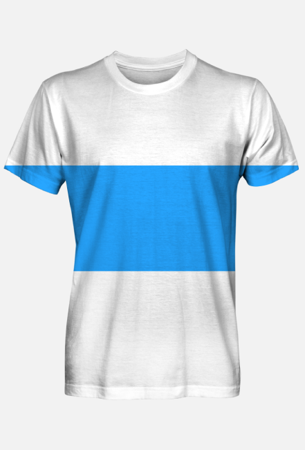 White Blue White Free Russia Flag