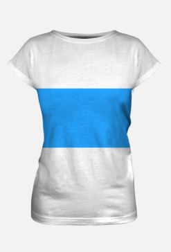 White Blue White Free Russia Flag