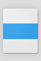 White Blue White Free Russia Flag
