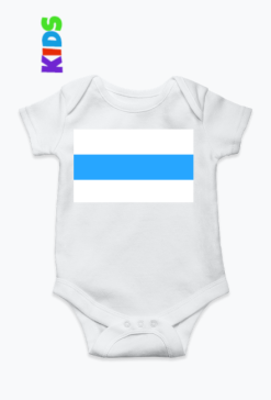 White Blue White Free Russia Flag