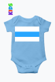 White Blue White Free Russia Flag