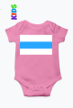 White Blue White Free Russia Flag
