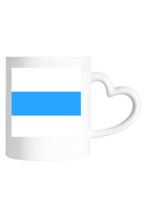 White Blue White Free Russia Flag