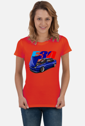 Koszulka damska BMW M3 E30