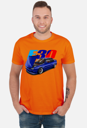 Koszulka męska BMW M3 E30