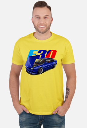 Koszulka męska BMW M3 E30