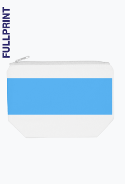 White Blue White Free Russia Flag