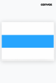 White Blue White Free Russia Flag