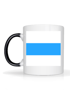 Russia Will Be Free, white blue white
