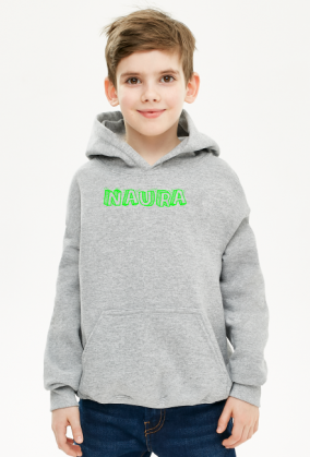 NAURA - BLUZA DZIECIĘCA Z KAPTUREM UNISEX