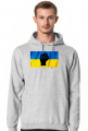 bluza unisex wolna ukraina flaga pięść