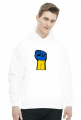 bluza unisex wolna ukraina pięść flaga walka