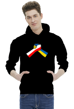 bluza unisex wolna ukraina polska ukraina uścisk dłoni
