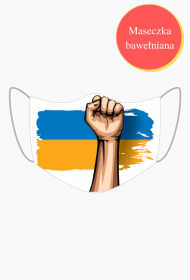 maseczka dla ukrainy wolna ukraina sojusz polska ukraina pomoc