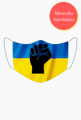 maseczka dla ukrainy wolna ukraina sojusz polska ukraina pomoc