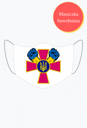 maseczka dla ukrainy wolna ukraina sojusz polska ukraina pomoc