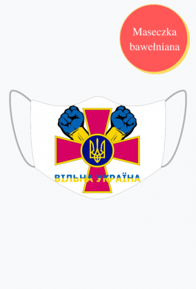 maseczka dla ukrainy wolna ukraina sojusz polska ukraina pomoc