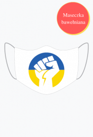 maseczka dla ukrainy wolna ukraina sojusz polska ukraina pomoc