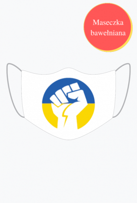 maseczka dla ukrainy wolna ukraina sojusz polska ukraina pomoc