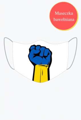 maseczka dla ukrainy wolna ukraina sojusz polska ukraina pomoc