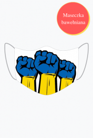maseczka dla ukrainy wolna ukraina sojusz polska ukraina pomoc