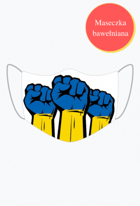 maseczka dla ukrainy wolna ukraina sojusz polska ukraina pomoc