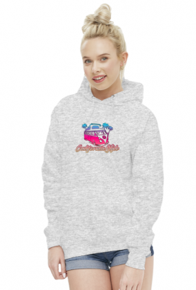 California Style - VW Bulli (bluza damska kaptur)