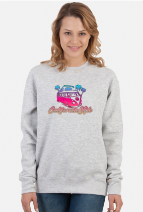 California Style - VW Bulli (bluza damska klasyczna)