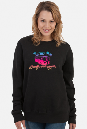 California Style - VW Bulli (bluza damska klasyczna)