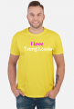 Koszulka T-shirt I love young Leosia