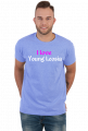 Koszulka T-shirt I love young Leosia