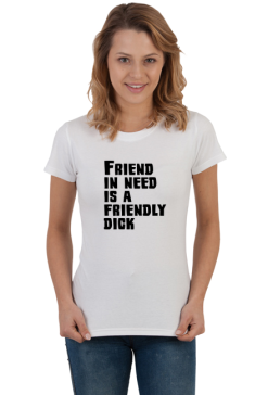 Friend in need (bluzka damska) cg
