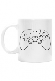 Kubek dla gracza pad czarny