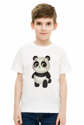 Panda - koszulka dla chłopca - śpiewanki.tv