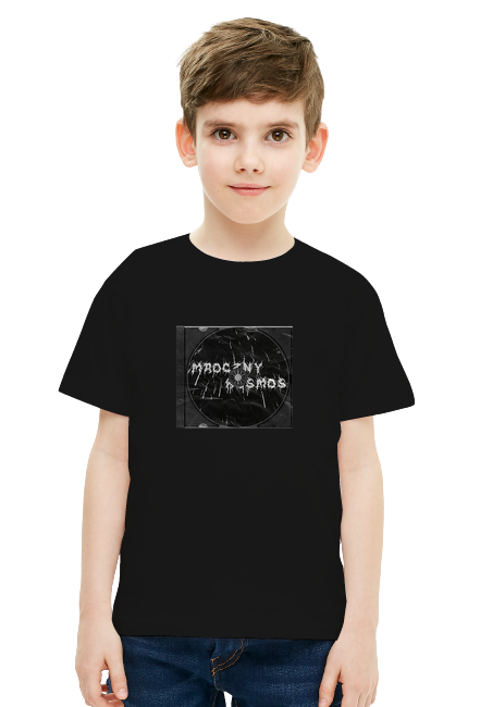 Dziecięca koszulka Płyta "Mroczny Kosmos"