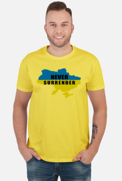 Koszulka męska "Never Surrender UKR 4"