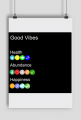 Obraz Good Vibes Subway