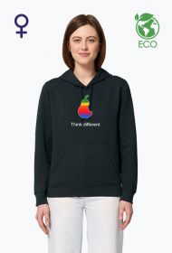 BLUZA Think different DAMSKA  APPLE BLACK