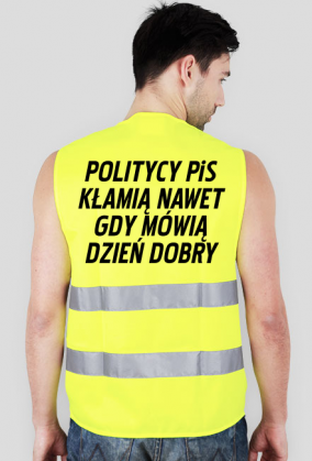 Pozbądźmy się PiSu (kamizelka) cg