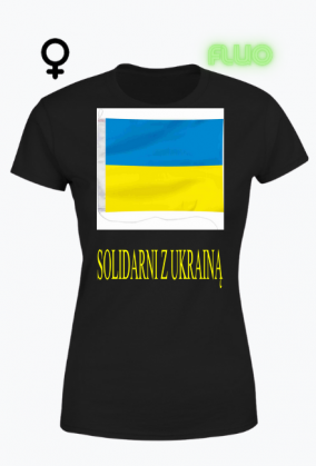 T-SHIRT  SOLIDARNI Z UKRAINĄ