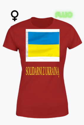 T-SHIRT  SOLIDARNI Z UKRAINĄ