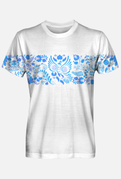 Gzhel/white blue white