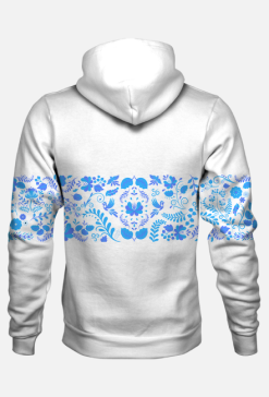 Gzhel/white blue white