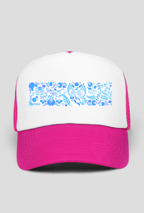 Gzhel/white blue white