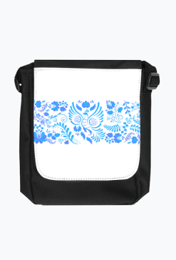 Gzhel/white blue white