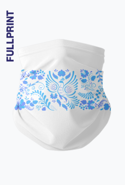 Gzhel/white blue white