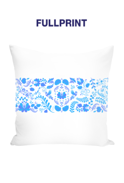 Gzhel/white blue white