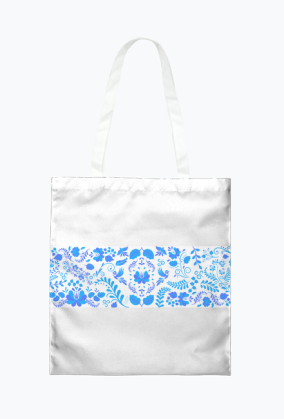 Gzhel/white blue white