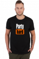Party hard (koszulka męska) jg