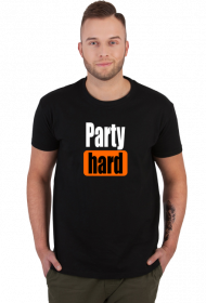Party hard (koszulka męska) jg